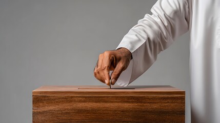 Close Up of Muslim Hands Giving Alms (Sadaqah) : Suitable for Be Used in Blog Posts, Social Media Posts or Website Content Related to People, Social, Culture and Religion Theme.