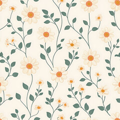 Seamless tile patterns combining cultural, modern, and botanical inspirations for commercial vector.
