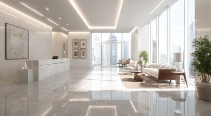 Bright and Clean Luxurious Interior Modern Design