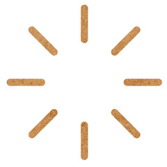 Fireworks gold png Chinese New Year design element