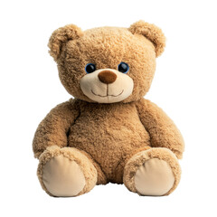 Obraz premium Cute Teddy Bear Isolated on Transparent Background for Design Use