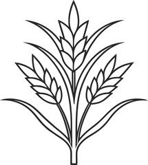 black and white silhouettes of trees