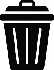 vector trash can icon