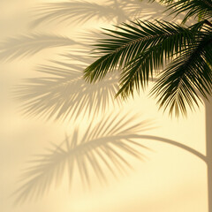 Fototapeta premium palm tree silhouette