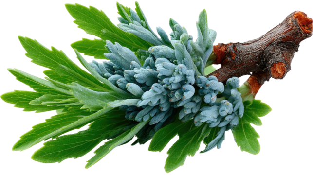 Artemisia in Focus: An intimate close-up of a Artemisia plant, showcasing its unique texture and delicate form, emphasizing its natural beauty and botanical essence.