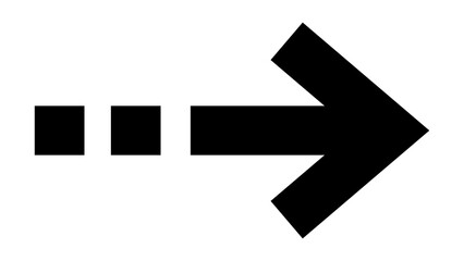 PNG Bold black arrow icon  on transparent background