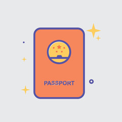 Colorful Vector Travel Icon Illustration – Modern Flat Design Symbol. Perfect for UI/UX design, websites, apps, infographics, presentations, marketing materials, and creative projects.