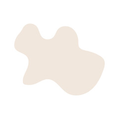 abstract blobs pastel brown for background
