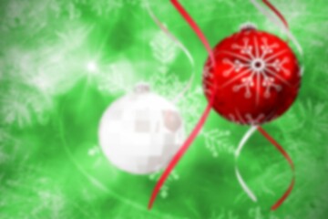 Blurred christmas background
