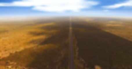 Aerial view of landscape