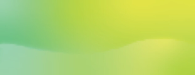 A smooth gradient background with green and yellow hues. The background features a soft, blended texture with green and yellow tones. Minimal abstract gradient vector background