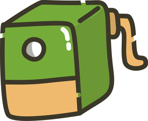 Pencil sharpener illustration