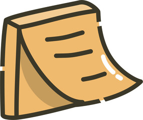Cute Sticky Note cartoon