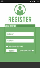 Telephone register application