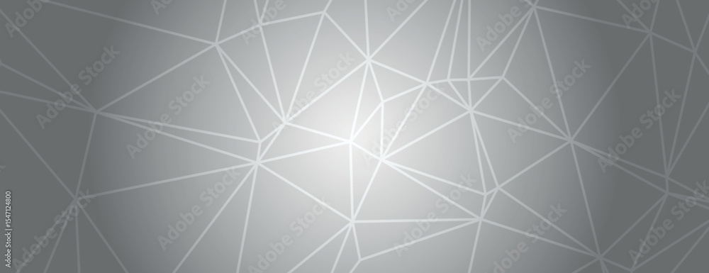 Poster geometric background with a gray background, featuring a polygonal pattern. the background has a smo