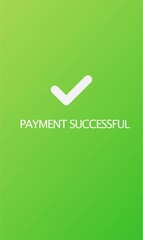 Payment successful screen