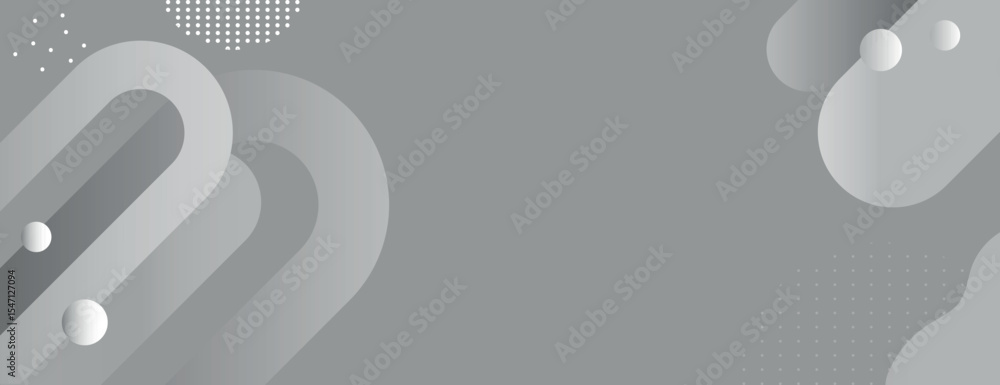 Aufkleber gray background with abstract geometric shapes. the background is smooth with gray tones and white a
