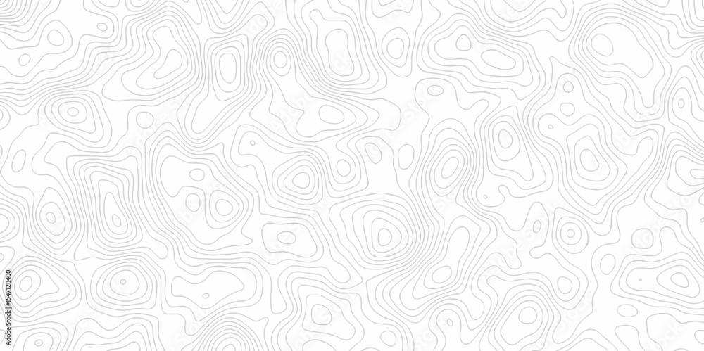 Poster abstract vector lines topographic contour lines grid map seamless pattern. geographic mountain relie