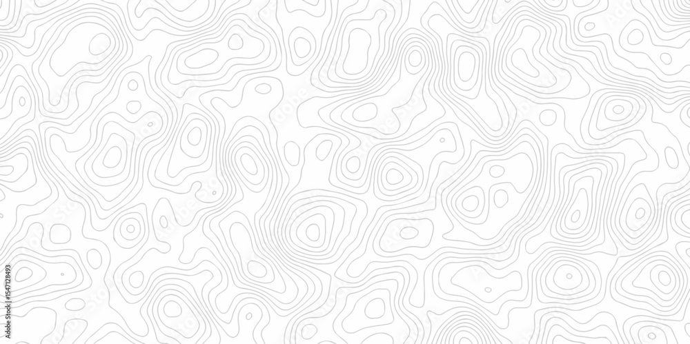 Poster vector lines topographic contour lines grid map seamless pattern. geographic mountain relief. minima