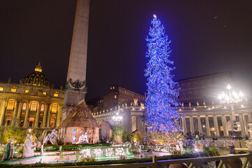 A beautiful view of St. Peter's Square in the Vatican