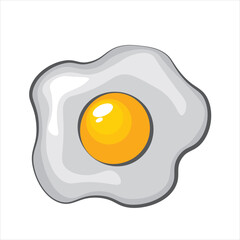 this sunny side up egg is comfortable