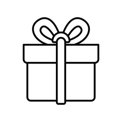 Lineart Icon gift