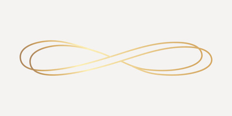 Naklejka premium Base-gold-line-01