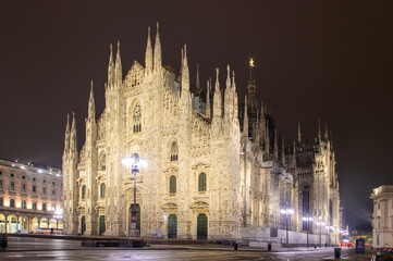 Beautiful cityscape of Milan, Italy