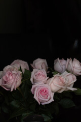 ramo de rosas romántico