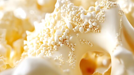 Popcorn, Texture, Close-up, Close-up of Popcorn Texture