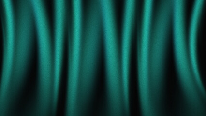 dark black background with a soft teal vertical wavy pattern, resembling the folds of hanging fabric. backdrop for an elegant, luxurious, or dramatic feel for websites, presentations, graphic desigm