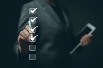 Reviewing and completing online survey forms document management system Assessment form,...