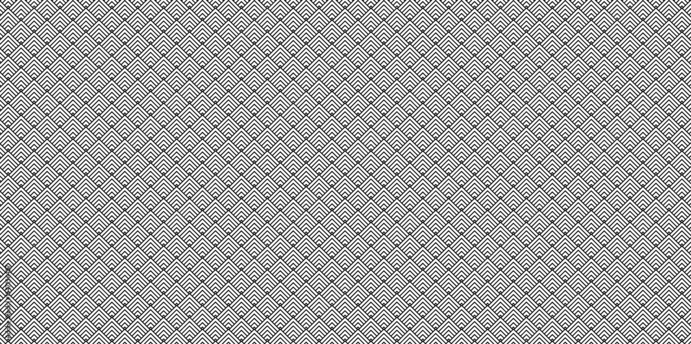 Poster abstract overlapping vector black and gray gradient pattern grid metal lines fabric square backgroun