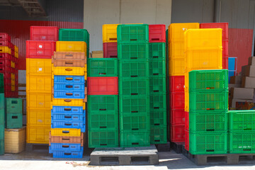 plastic boxes, containers, convenient storage