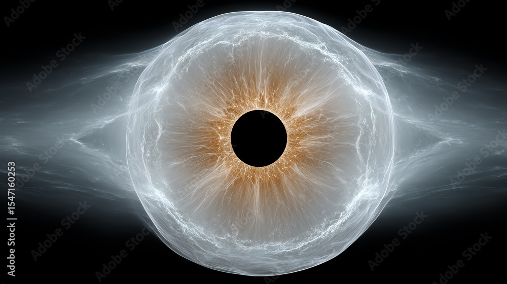 Poster a mesmerizing depiction of an eye design, showcasing intricate patterns and colors. perfect for arti