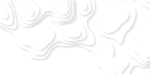 Abstract Luxury diamond creative topography map background vector natural shadow papercut web topography map spiral line. white light dynamic smooth cover origami papercut texture background.	