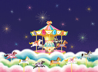 메리고라운드-회전목마
