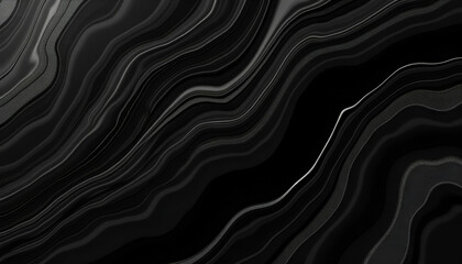 Abstract Black Marble Texture: This mesmerizing abstract image features a black marble texture with subtle white veins that create a sense of depth and intrigue.
