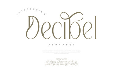 Elegant modern serif with flowing swashes and refined aesthetics