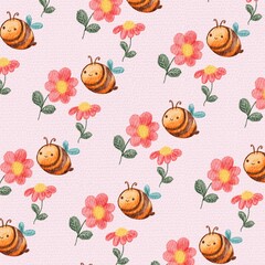 seamless pattern with pumpkins
