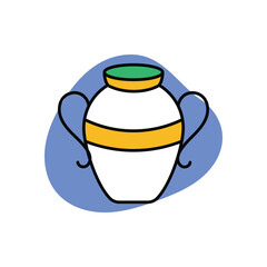 Ancient Artifact Icon vector stock illustration