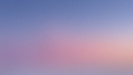 Obraz premium Grainy pastel blue and pink gradient texture for modern soft background.