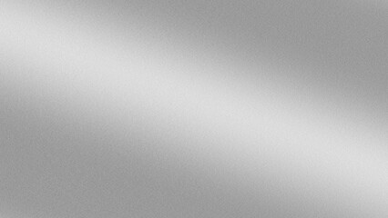 Obraz premium Metallic silver grainy gradient texture background.