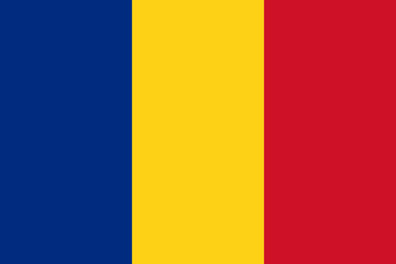 Vector flag of Romania, a country in Southeastern Europe. Accurate dimensions and official colors. This file is suitable for digital editing and printing of any size.