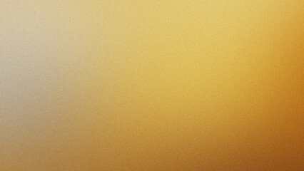 Golden grainy gradient background with soft texture.