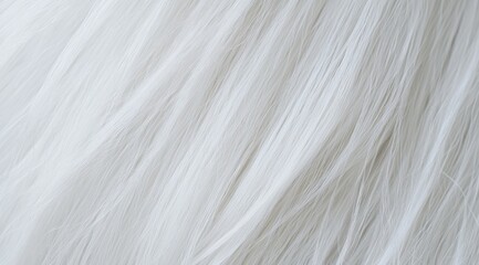 Obraz premium Close-up view of white, textured fibers