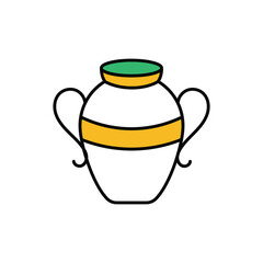 Ancient Artifact Icon vector stock illustration