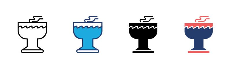 Incense icon sheet multiple style collection