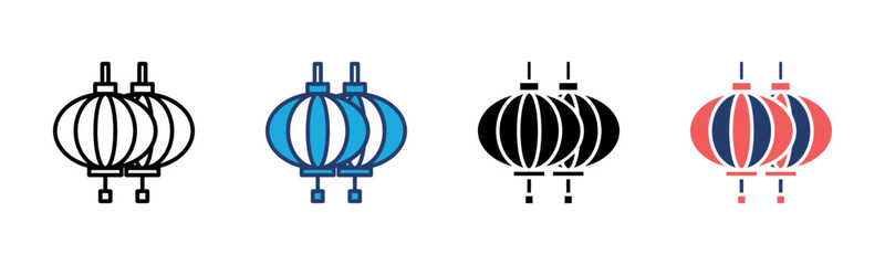 Lantern Light icon sheet multiple style collection