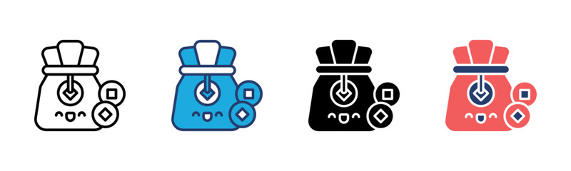 Lucky Bag icon sheet multiple style collection